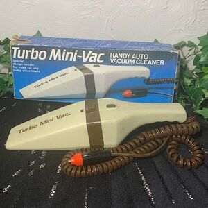 Vintage Turbo Mini~Vac Auto Vacuum Cleaner